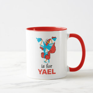 Caneca Elmo Alphabet   Yacht Y