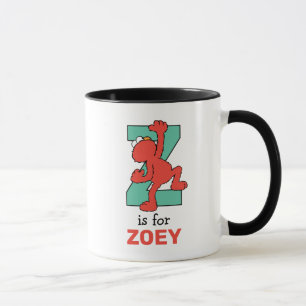 Caneca Elmo Alphabet Z Teal