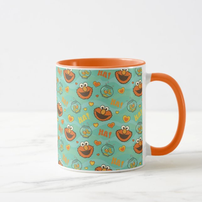 Caneca Elmo e Goldfish Pattern (Direita)