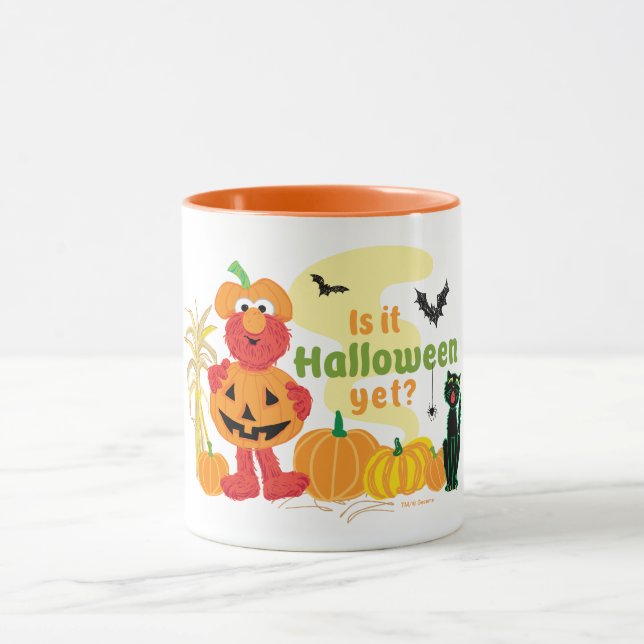 Caneca Elmo | Já é Halloween? (Centro)