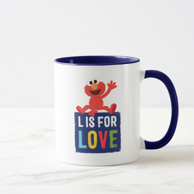 Caneca Elmo | L é por amor (Direita)