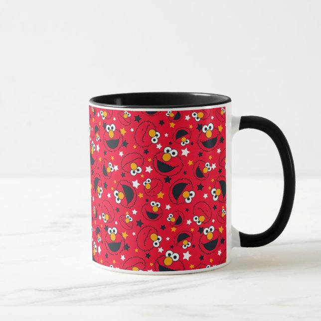 Caneca Elmo | Padrão de estrela do Bobo (Direita)