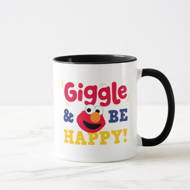 Caneca Elmo Ri e Fica Feliz (Direita)