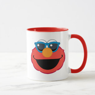 Caneca Elmo Rosto Sorridente com Óculos de Sol