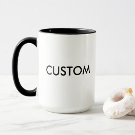 Caneca em Branco para Personalização em Grande Qua