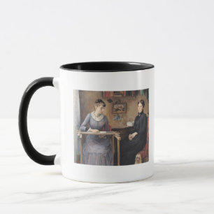 Caneca Em casa ou intimidade, 1885