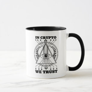 Caneca Em cripto nós confiamos