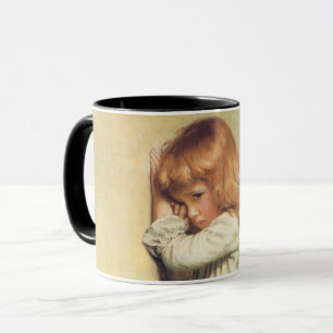 Caneca Em desgraça por Charles Burton Barber, Vintage Art