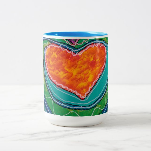 Caneca em dois tons, 444 ml (Centro)