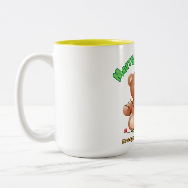 Caneca em dois tons-Natal (Esquerda)