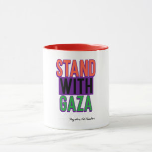Caneca Em Gaza Não São Números Genocídio De Gaza