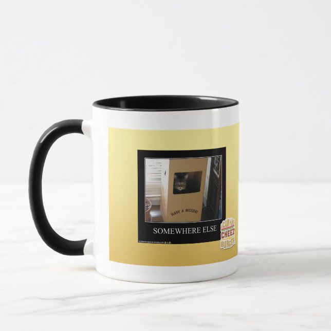 Caneca Em outro lugar (Esquerda)