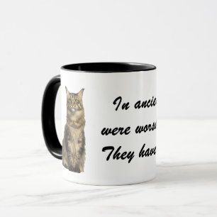 Caneca Em tempos antigos...