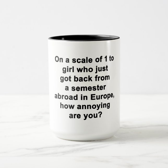 Caneca Em uma Escala de 1 a... (Centro)