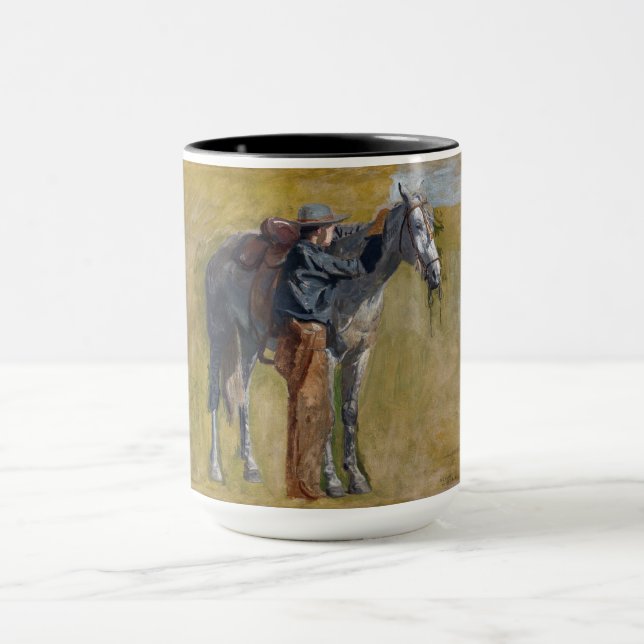 Caneca Embaralagens Americanas: Velho Cowboy Ocidental co (Centro)