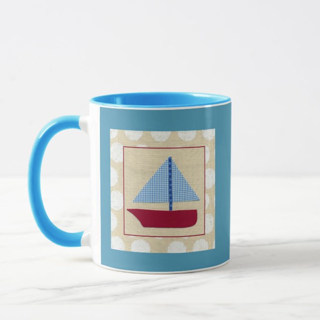 Caneca Embarcação de vela infantil por Chariklia Zarris (Esquerda)