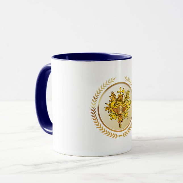 Caneca Emblema Da França (Frente Esquerda)