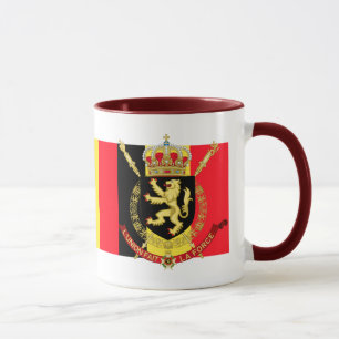 Caneca emblema de Bélgica
