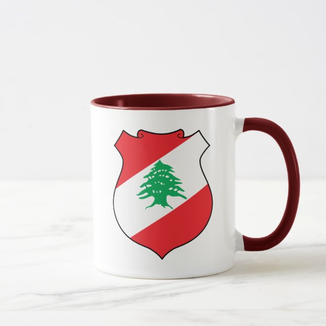 Caneca emblema do líbano (Direita)