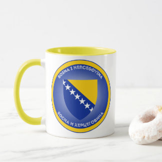 Caneca Emblema do Patrimônio da Bósnia e Herzegovina