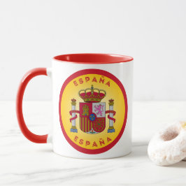 Caneca Emblema do Patrimônio da Espanha