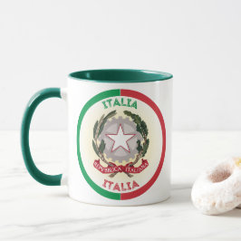 Caneca Emblema do Patrimônio da Itália