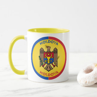 Caneca Emblema do Patrimônio da Moldávia