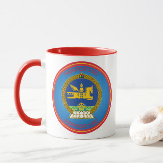 Caneca Emblema do Patrimônio da Mongólia