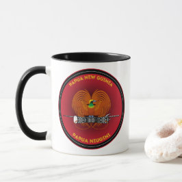Caneca Emblema do Patrimônio da Papua-Nova Guiné