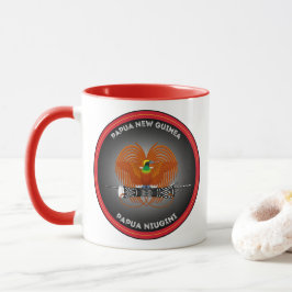 Caneca Emblema do Patrimônio da Papua-Nova Guiné