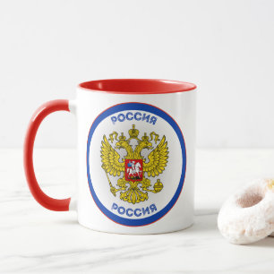 Caneca Emblema do Patrimônio da Rússia