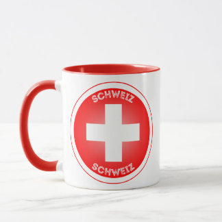 Caneca Emblema do Patrimônio da Suíça