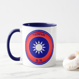 Caneca Emblema do Patrimônio de Taiwan