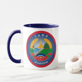 Caneca Emblema do Patrimônio do Laos