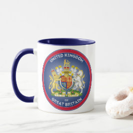 Caneca Emblema do Patrimônio do Reino Unido
