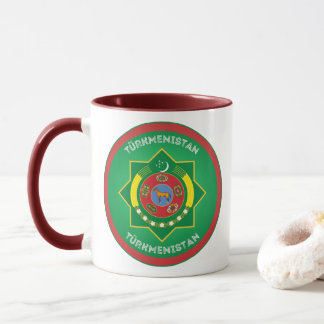 Caneca Emblema do Patrimônio do Turcomenistão