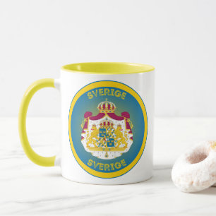 Caneca Emblema do Patrimônio Sueco