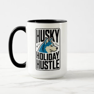 Caneca Emblema Husky Holiday Hustle