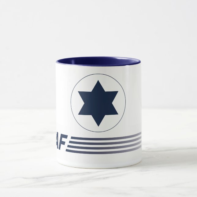 Caneca emblema IAF - ISRAELI AIR FORCE - Israel (Centro)