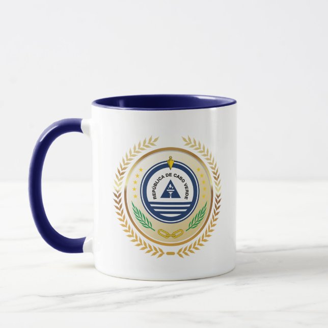 Caneca Emblema Nacional de Cabo Verde (Esquerda)