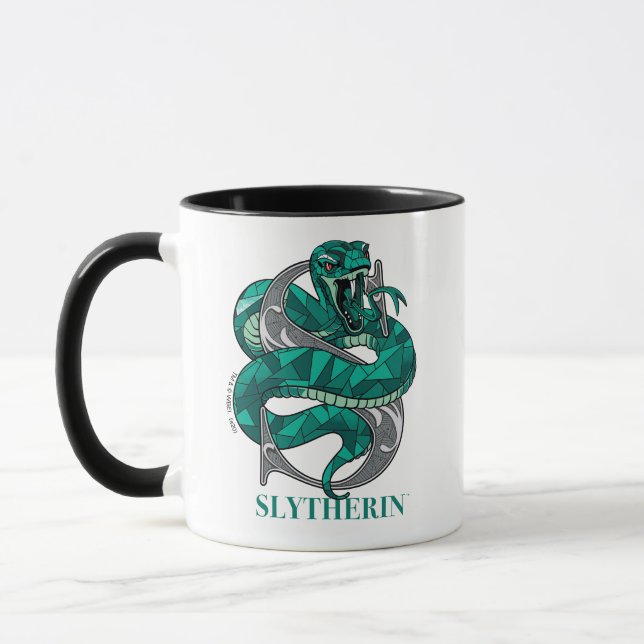 Caneca Emblema Xadrez SLYTHERIN™ (Esquerda)