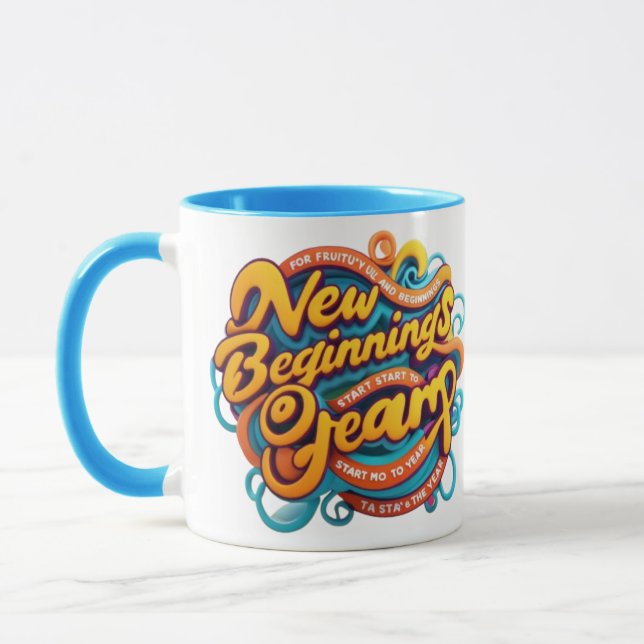 Caneca “Embrace your big dreams with every sip. New begin (Esquerda)