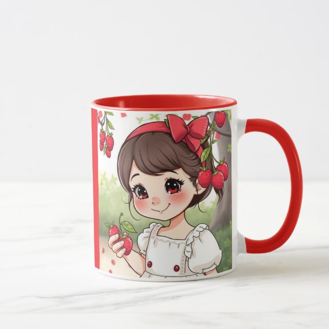 Caneca Emely – Die Erdbeerprinzessin (Direita)