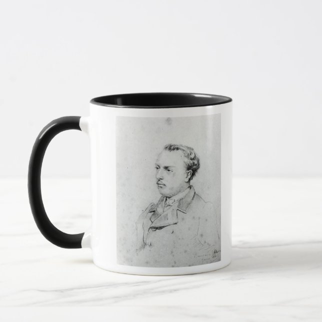 Caneca Emmanuel Chabrier envelheceu 20, 1861 (Esquerda)