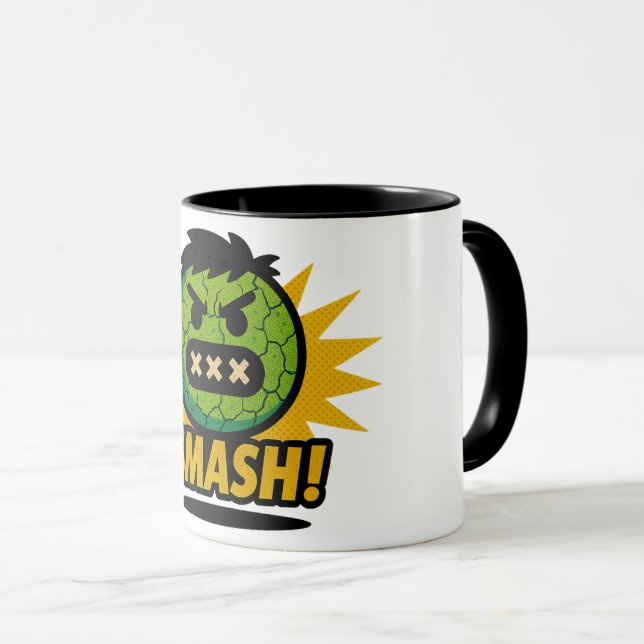 Caneca Emoji Loucura (Frente Esquerda)