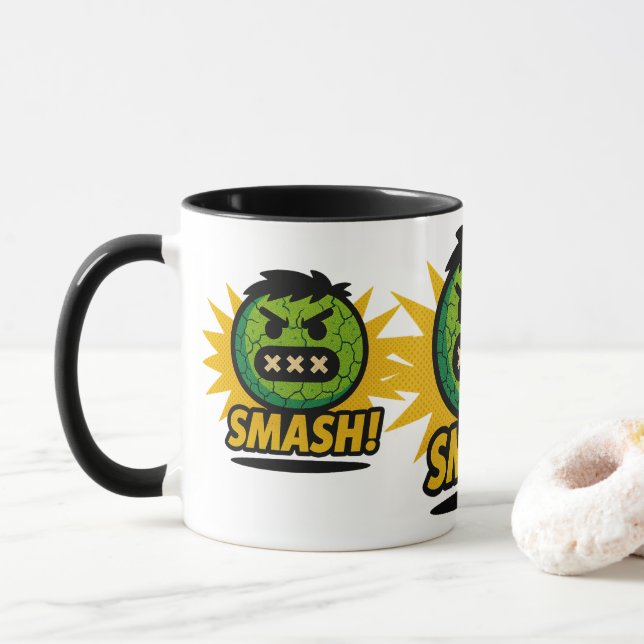 Caneca Emoji Loucura (Com Donut)