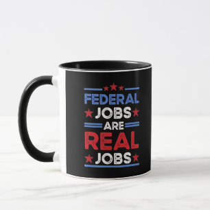 Caneca Empregos Federais São Empregos Reais