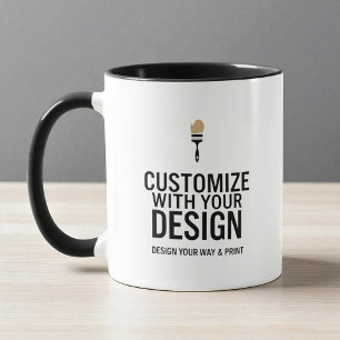 Caneca Empresa Corporativa Marca Minimalista Negócios