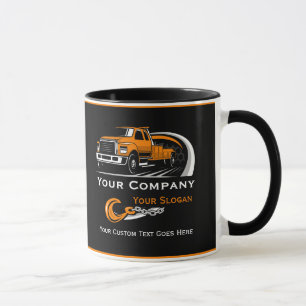 Caneca Empresa de Reboque Profissional, Serviço de Reboqu