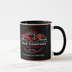 Caneca Empresa de Reboque Profissional, Serviço de Reboqu